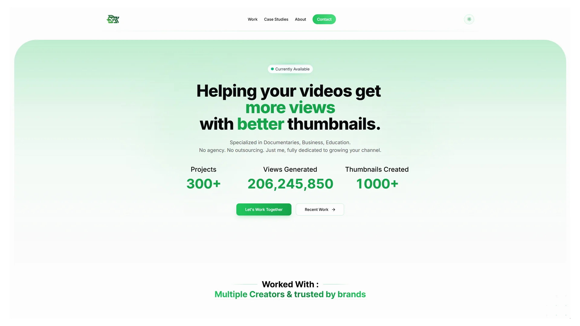 Dem's Portfolio – Thumbnail Designer Showcase