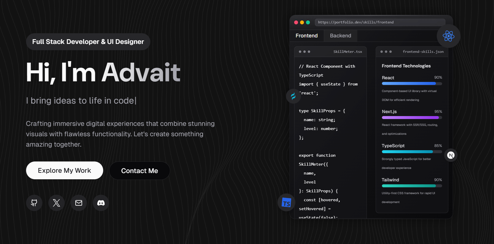 Advait | Web Developer Portfolio